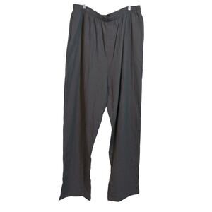 KS Island KingSize Men's Elastic Waist Gauze Cotton Pants In Steel Size 2XL Tall